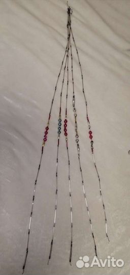 Бусы на елку стекло СССР