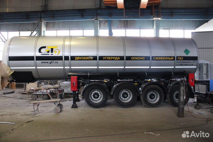 Полуприцеп газовоз GT7 ППЦТУ-24, 2023
