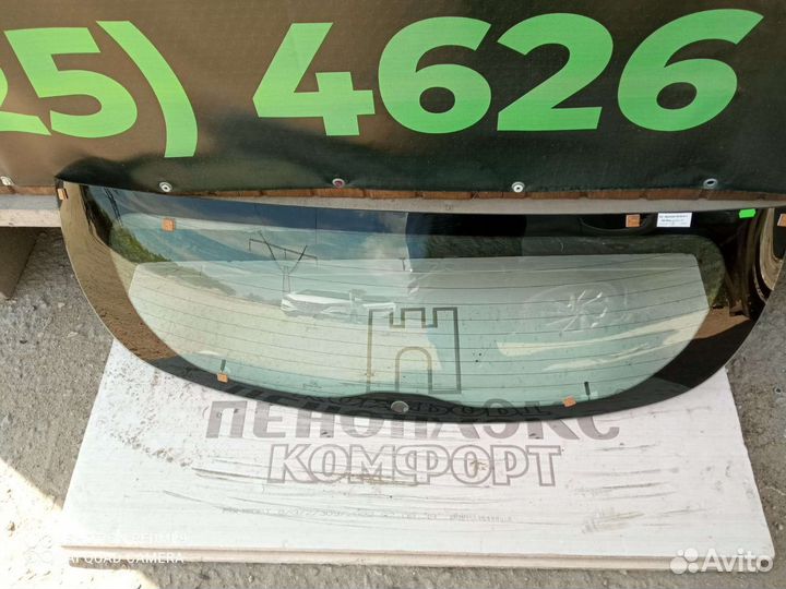 Заднее стекло на hyundai solaris 5d хетчбек