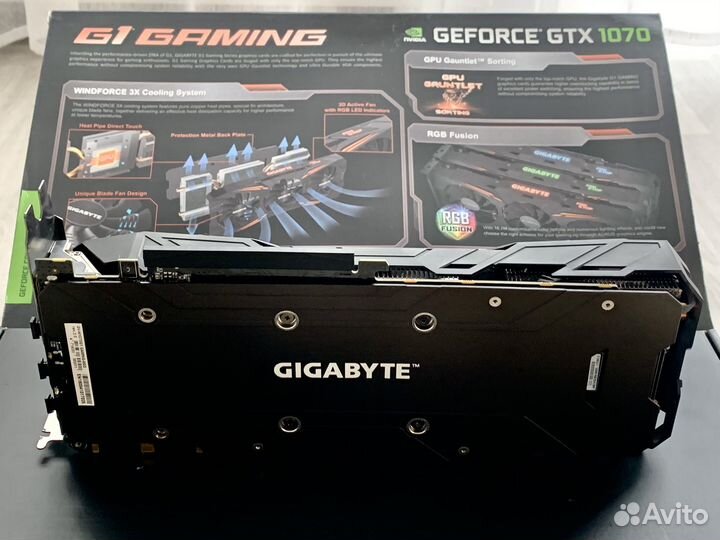 Видеокарта Geforce gtx 1070 8gb