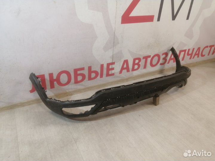Юбка бампера задняя Kia Rio 4 X-Line 2020-Нв