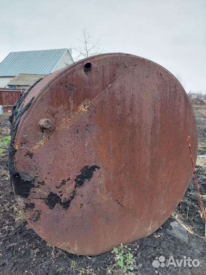 Бочка металлическая