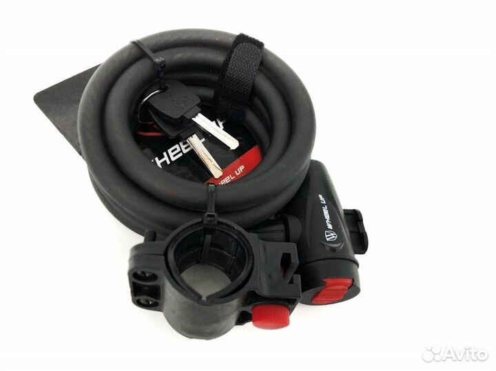 Противоугонный стальной трос замок Wheel Up 180