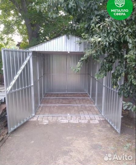 Гараж металлический