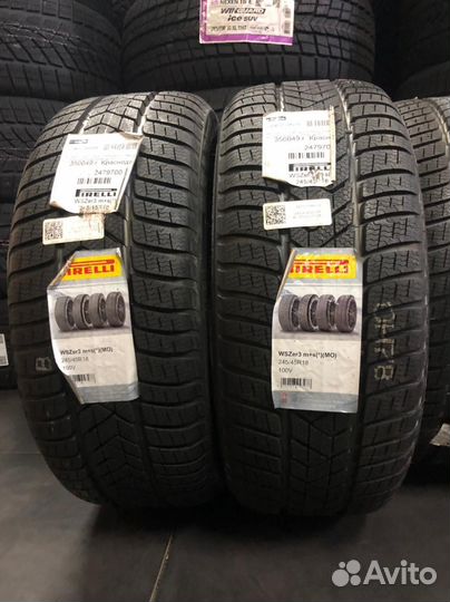 Pirelli Winter Sottozero 3 245/45 R18 и 275/40 R18 100V