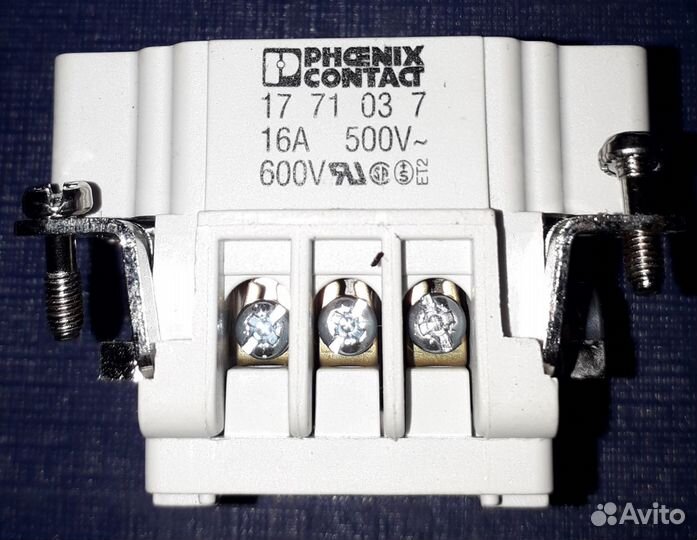 Штекер phoenix contact 17 71 03 7