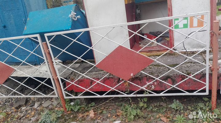 Заборные секции бу
