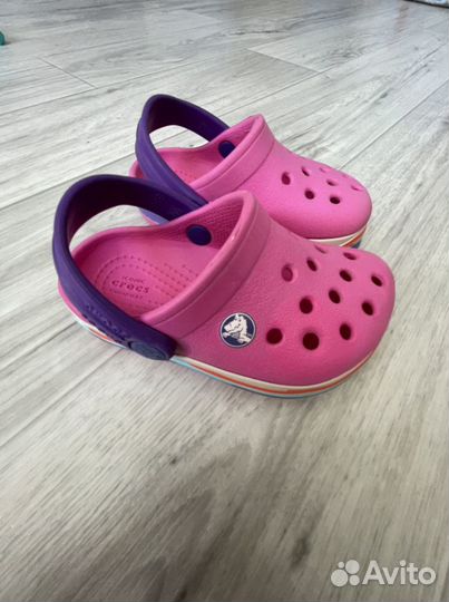 Crocs c5 для девочки оригинал