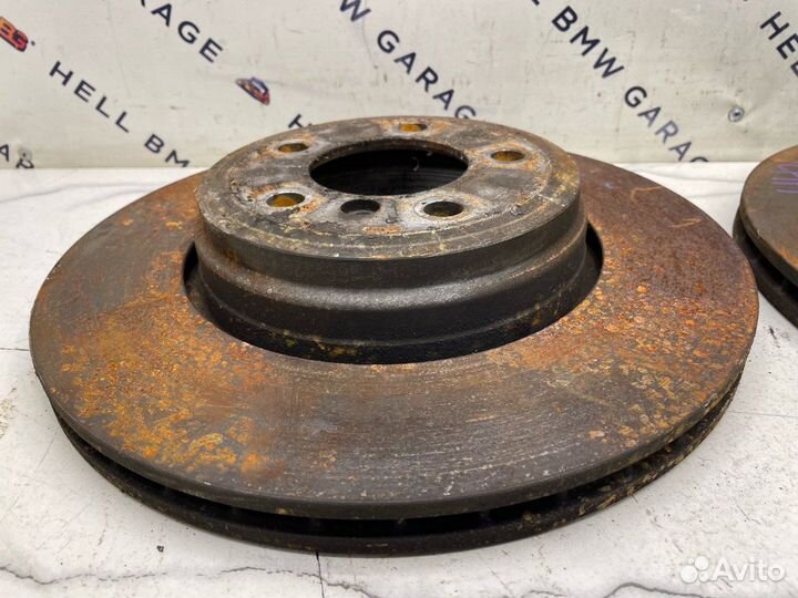 Задние тормозные диски 345х24 Bmw E65 E66