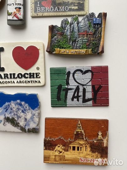 Магниты на холодильник из разных стран