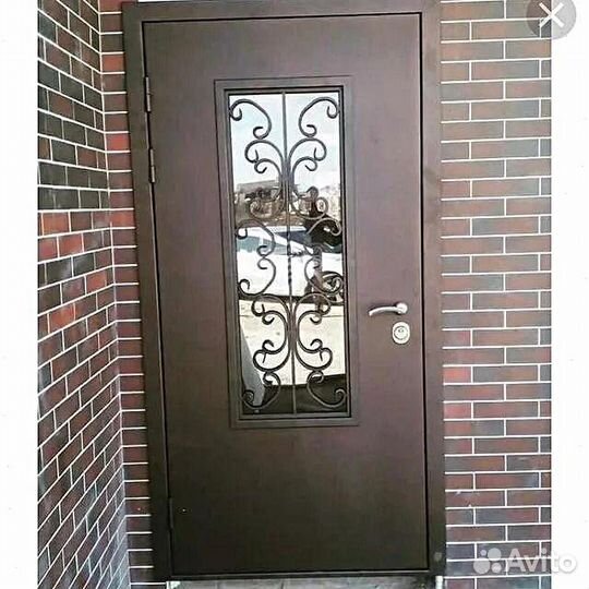 Входная дверь металлическая с терморазрывом