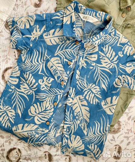 Рубашки летние для мальчика H&M