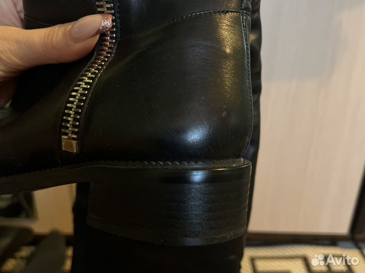 Сапоги зимние натуральная кожа 36