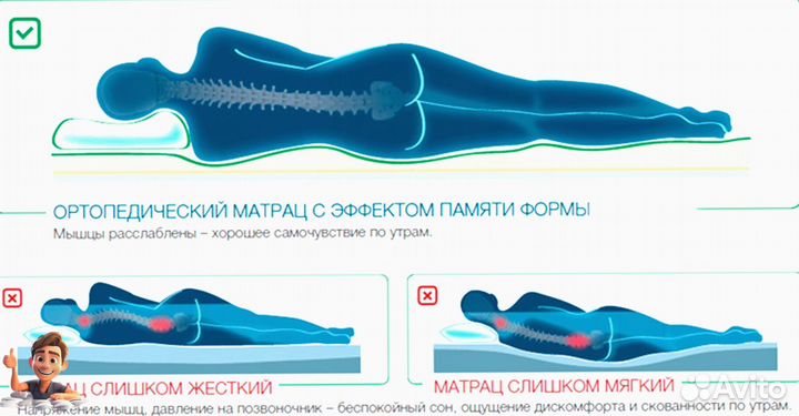 Матрас бюджетный