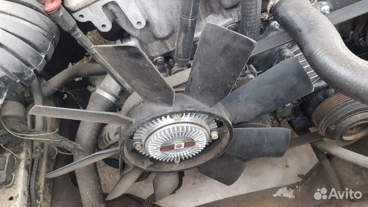 Вискомуфта на Mercedes W210 от 604