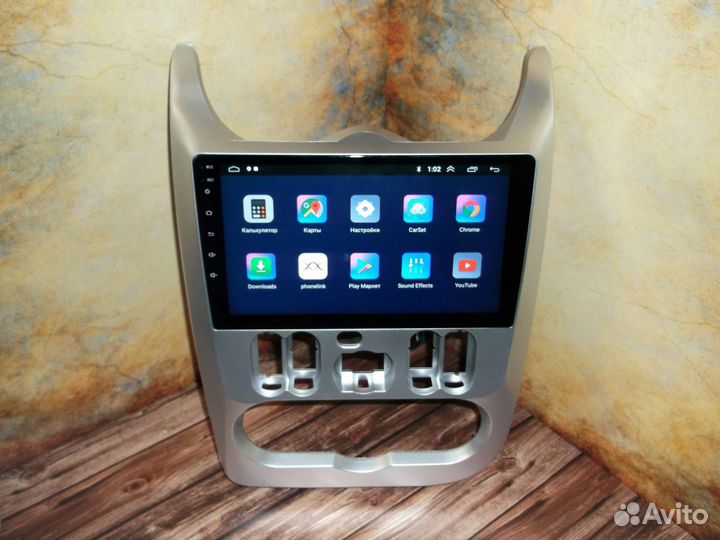 Магнитола Renault Logan Android 2010-2017г