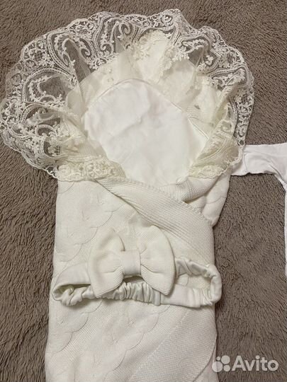 Комплект на выписку для девочки лето