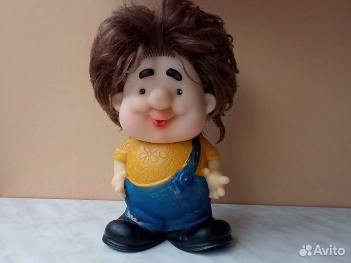 Куклы времен СССР, резиновые игрушки СССР