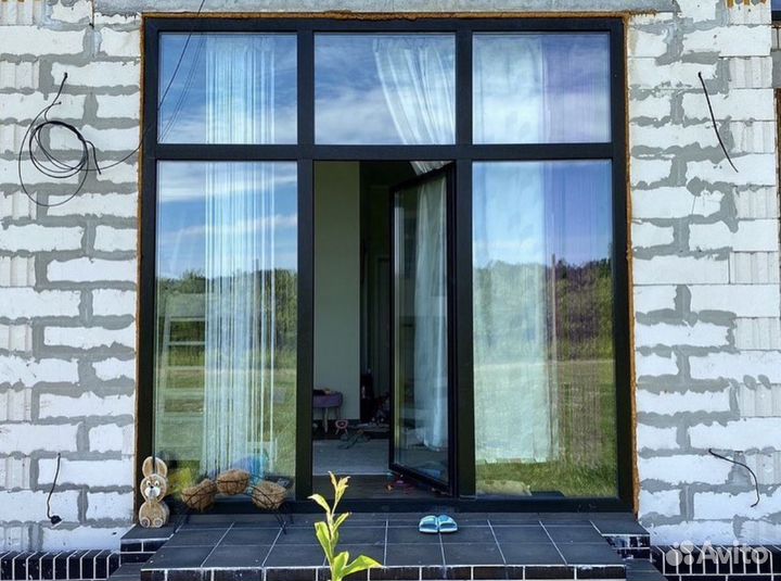 Остекление AL/пвх профилем балкона,лоджии