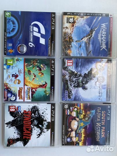 Игры диски для PS3