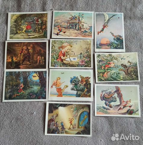 Наборы открыток СССР 1955г