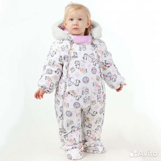 Комбинезон трансформер зимний 80