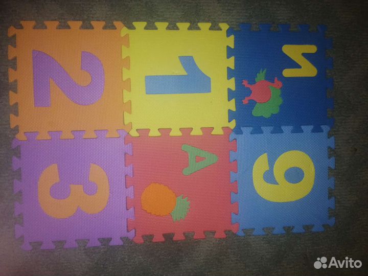 Коврик пазл
