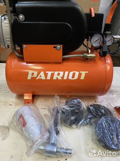 Компрессор поршневой масляный patriot LRM 24-240C