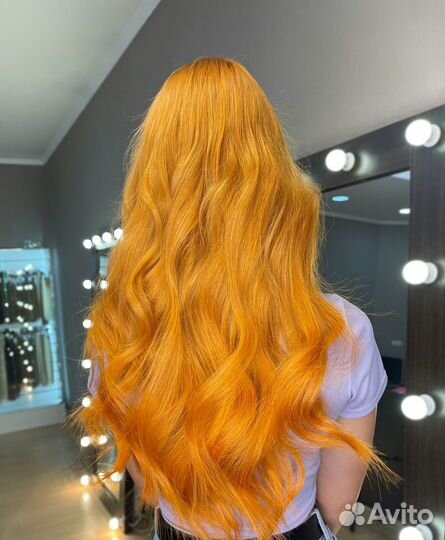 Наращивание волос на дому