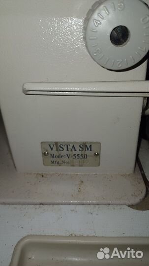 Швейная машинка vista 5550 380в