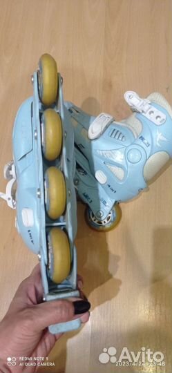 Роликовые коньки детские раздвижные