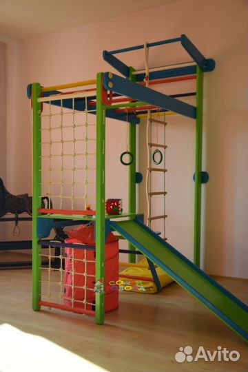 Детский спортивный комплекс-трансформер пристенный
