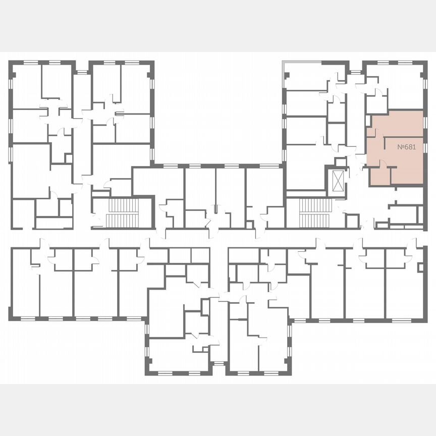 1-к. апартаменты, 38,6 м², 10/13 эт.