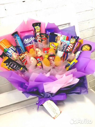 Сладкие букеты