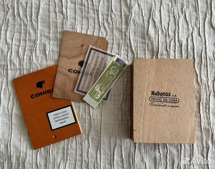Коробка из под Cohiba Siglo VI