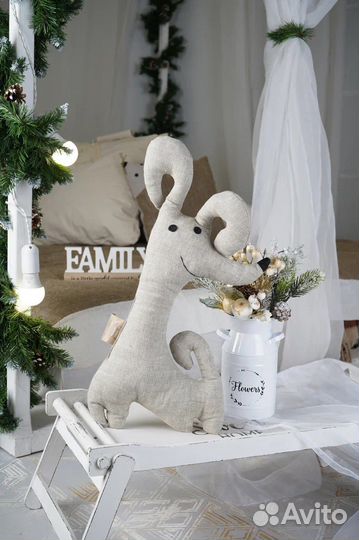 Игрушка подушка эко Такса