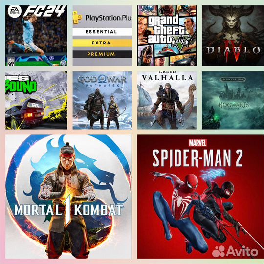 Игры PS4/PS5 PS plus / EA Play