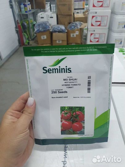 Семена томат мей шуай250с Семинис