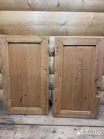 Пара Филенок Деревянные Резные