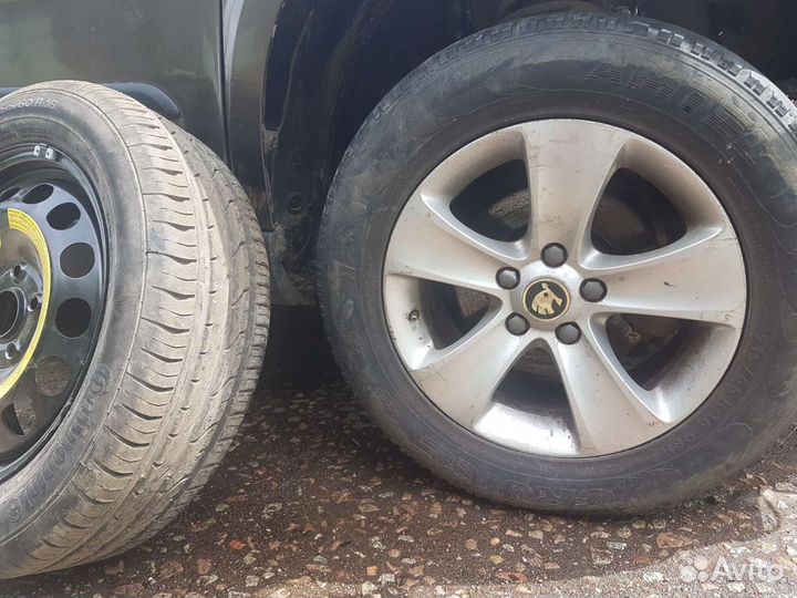 Диски R16 с запаской ориг. Skoda Yeti, Superb