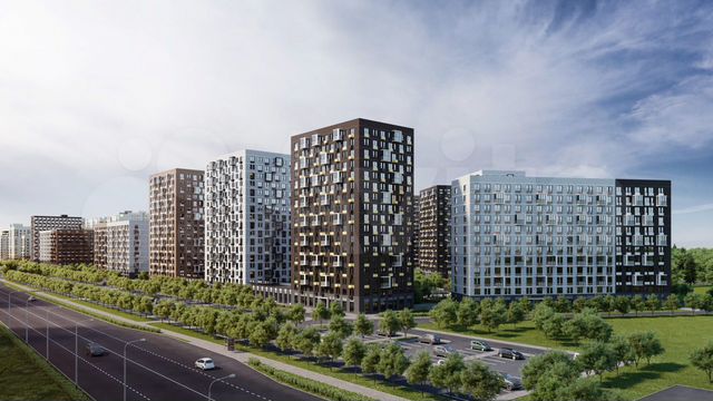 3-к. квартира, 53,9 м², 6/25 эт.