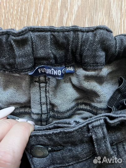 Джинсы подростковые