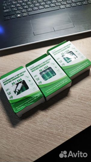 Hakadi аккумуляторы ааа type-c