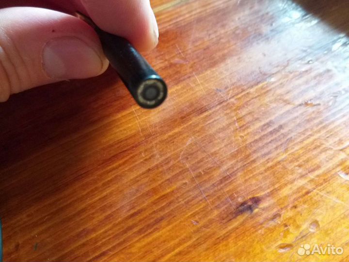 Эндоскоп с подсветкой 5мм кабель жесткий и мягкий