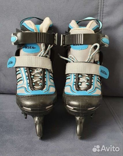 Коньки детские раздвижные 26-29