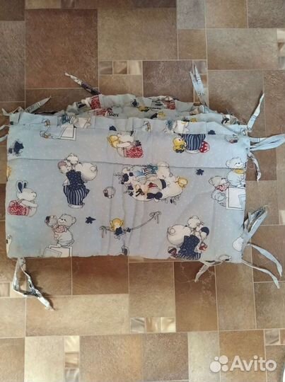 Бортики в детскую кроватку