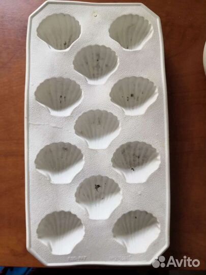 Формочки силиконовые ракушки