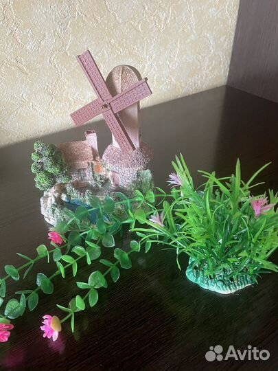 Грот замок для аквариума