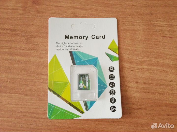 Карта памяти, настоящий объём 64 гб