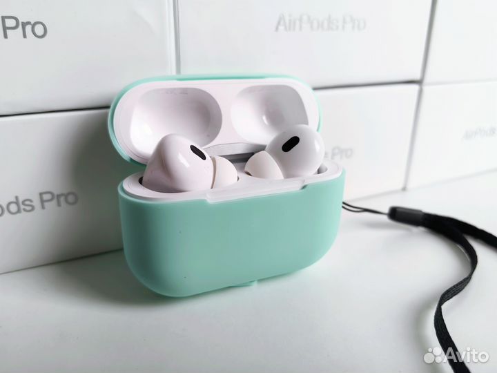 Наушники AirPods Pro 2 Gen Type C (гарантия+чехол)